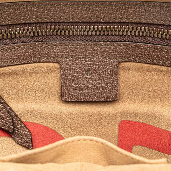 GUCCI Authentic Brown Leather Backpack main image 10
